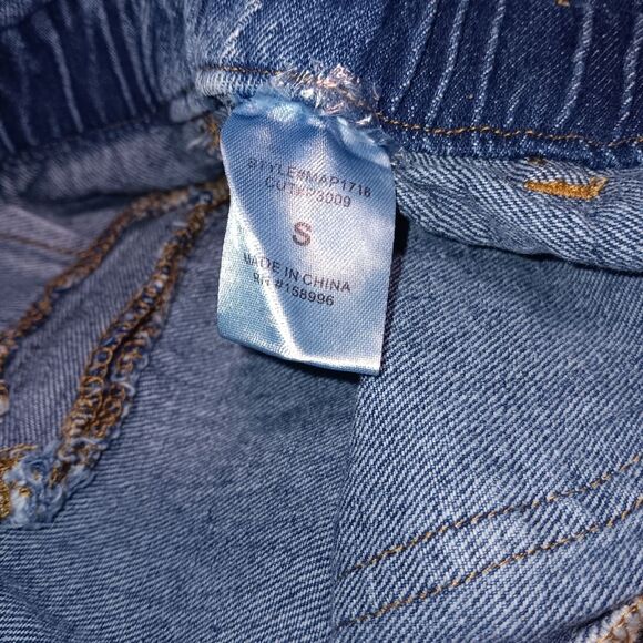 Aaron & Amber Paper Bag Waist and Baggy Mom Jeans Size S Pre-owned - Picture 3 of 14